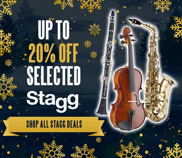 Up to 20% off selected Stagg. Shop all Stagg deals.