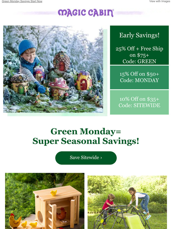 Why Not Save 25% Today?