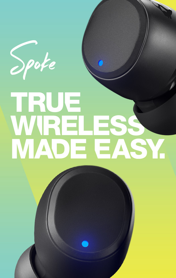 skullcandy true wireless spoke