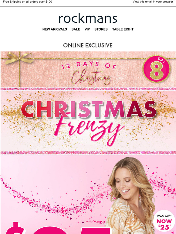 Call us Santa 🎁 | $25* Christmas Frenzy