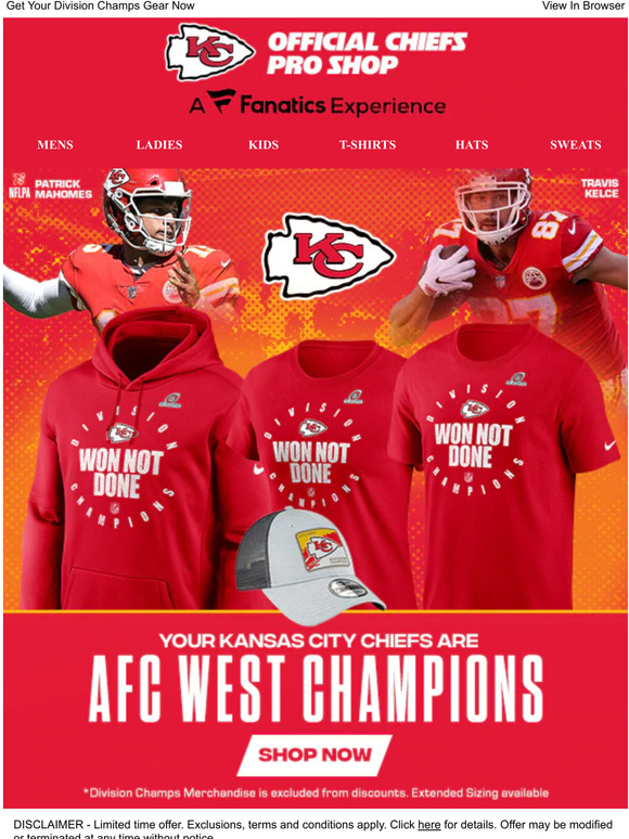 afc west champs 2020