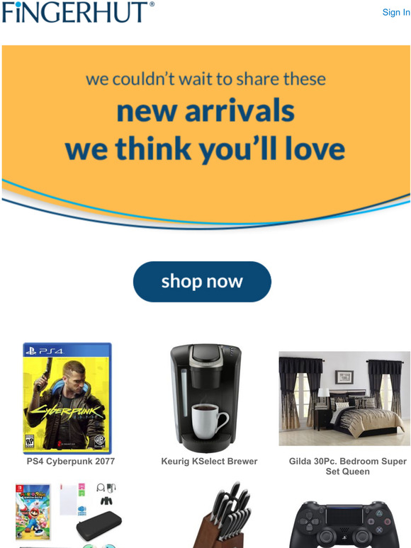 Fingerhut Email Newsletters Shop Sales, Discounts, and Coupon Codes