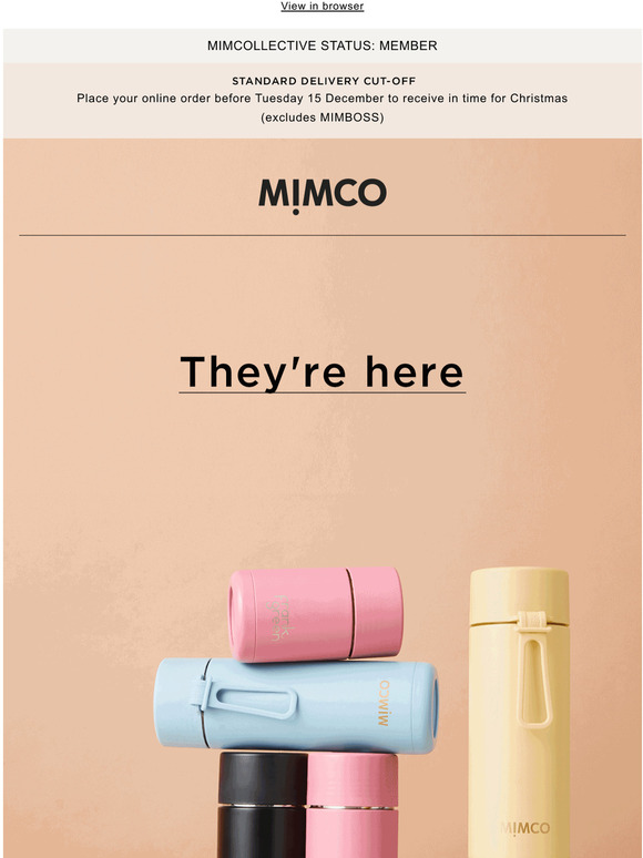 MIMCO New MIMCO x frank green is here! Milled