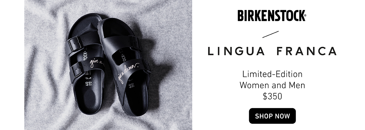 lingua franca birkenstock