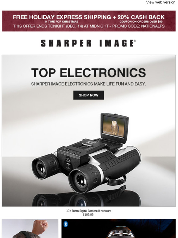 Sharper Image Must Have Electronics Make Great Gifts Milled