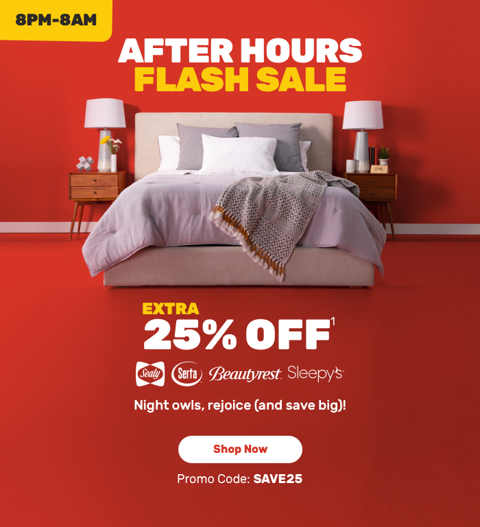 Mattress Firm Starting Soon After Hours Flash Sale Milled