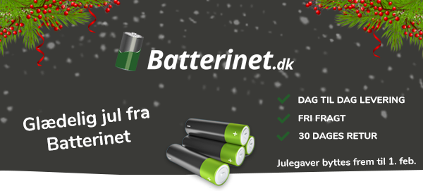 julebanner batterinet, glædelig jul