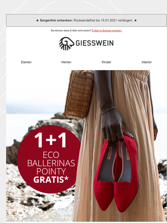 giesswein ballerina pointy
