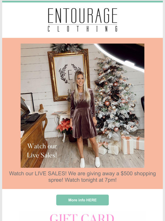 Everything is on SALE NOW!