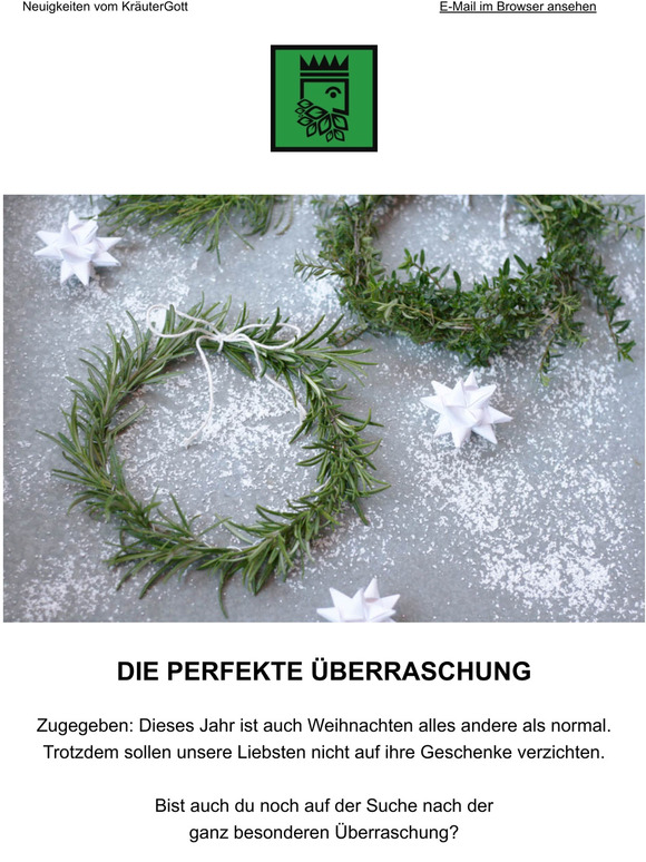 Deine Weihnachtsbestellung 🎄