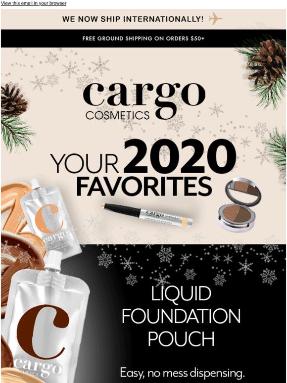 Cargo: Back in Stock! HD Picture Perfect Liquid Foundation | Milled