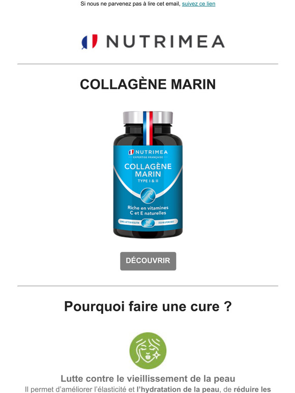 Une peau lisse, hydratée et des articulations renforcées