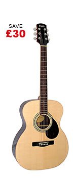Adam Black O-6 Legacy Acoustic Guitar - Natural