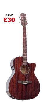 Adam Black O-4M CE Electro Acoustic Guitar - Natural