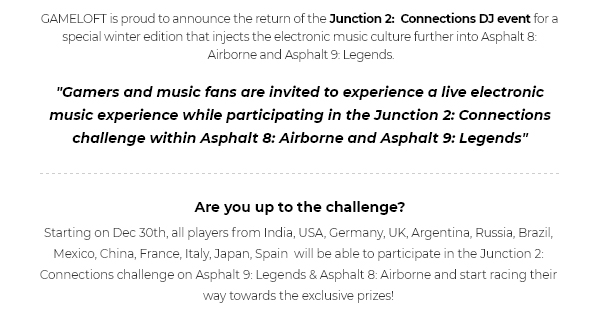 asphalt 9 music