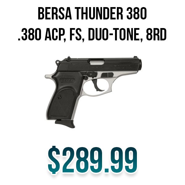 Bersa Thunder 380 Duolite available at Impact Guns!