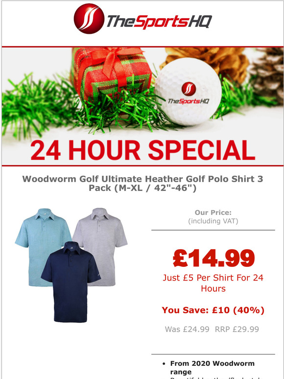 woodworm golf polo shirts