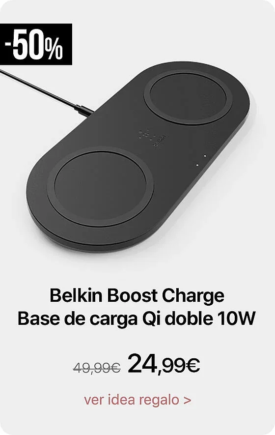 Belkin boost charge base de carga doble 10W