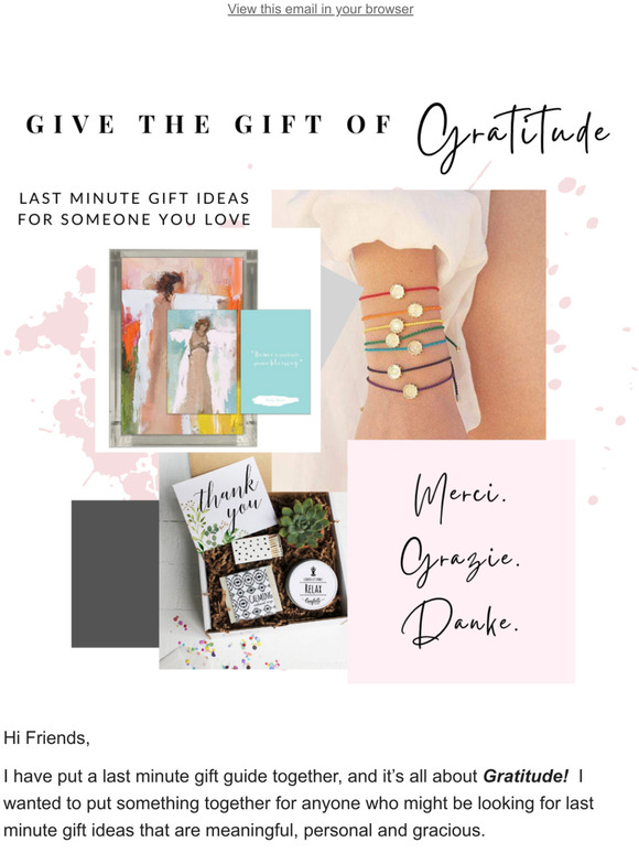 Give the Gift of Gratitude