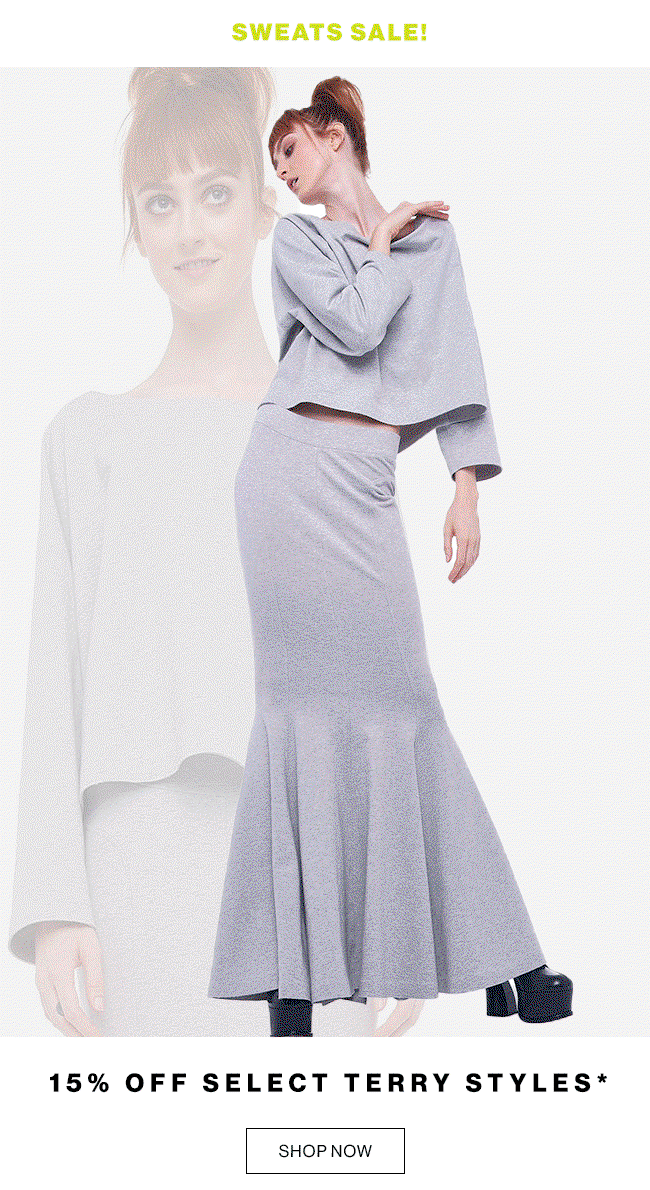 Norma Kamali Collection: SWEATS YOU CAN 