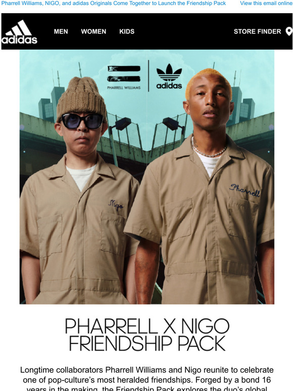 adidas originals×nigo オールインワン-