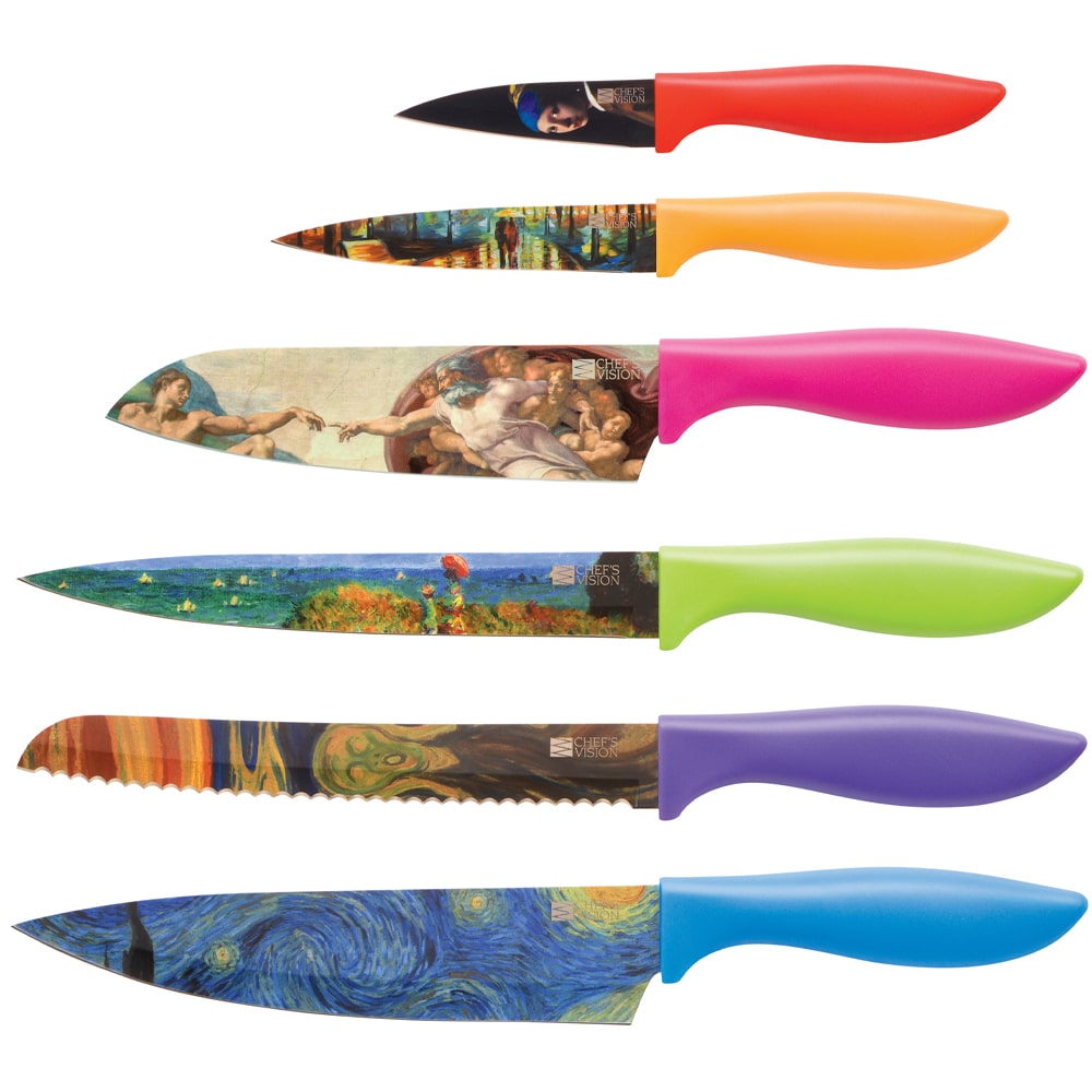Chef's Vision Introducing the Masterpiece Series Six Piece Knife Set
