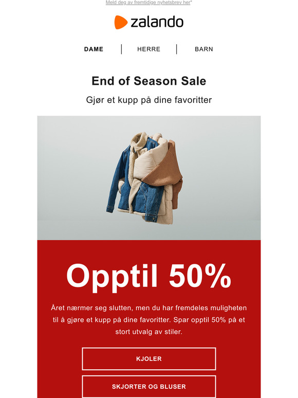 End of Season Sale fortsetter