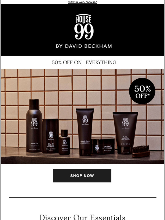 50% Off Everything! Get it before its gone!