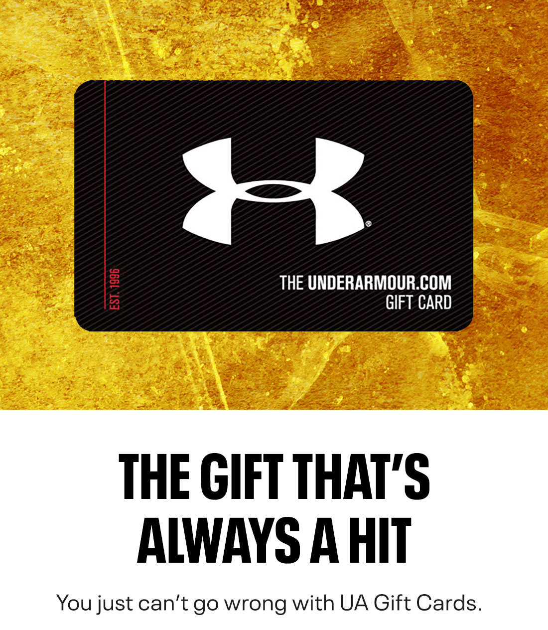 Under Armour Indonesia Ua Gift Cards The That Fits Every Athlete Milled