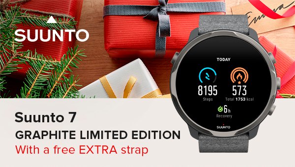 Tradeinn: Give your friends and family the limited edition Suunto 7  Graphite | Milled