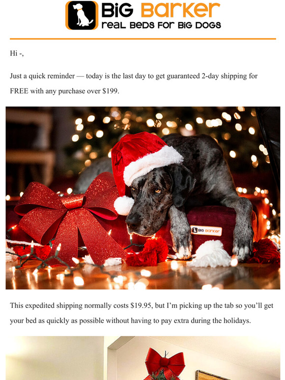 big barker coupon code