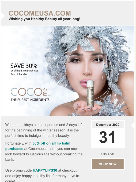 Website Winter Savings - Shop Now