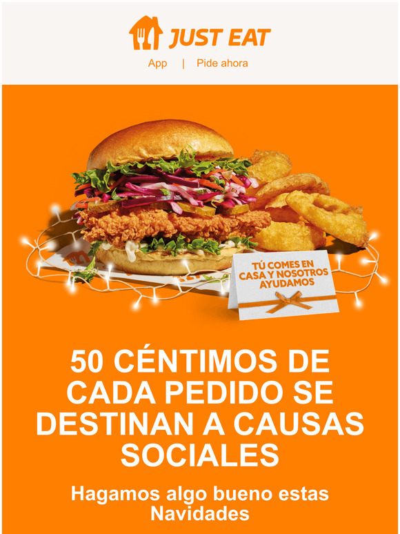 Tú pides, nosotros donamos