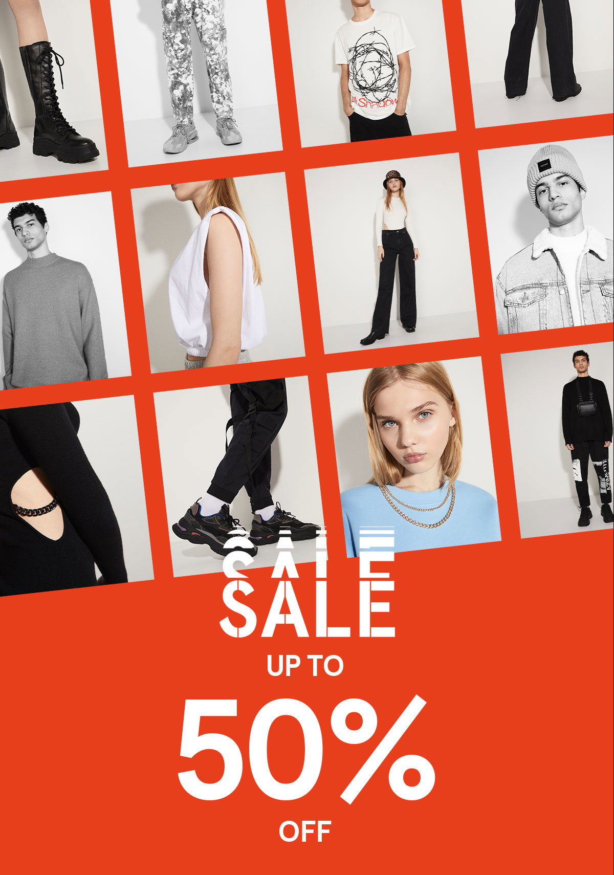 Bershka UK: The SALE starts at 19:00 🤪💥 Discounts of up to 50% off are ...