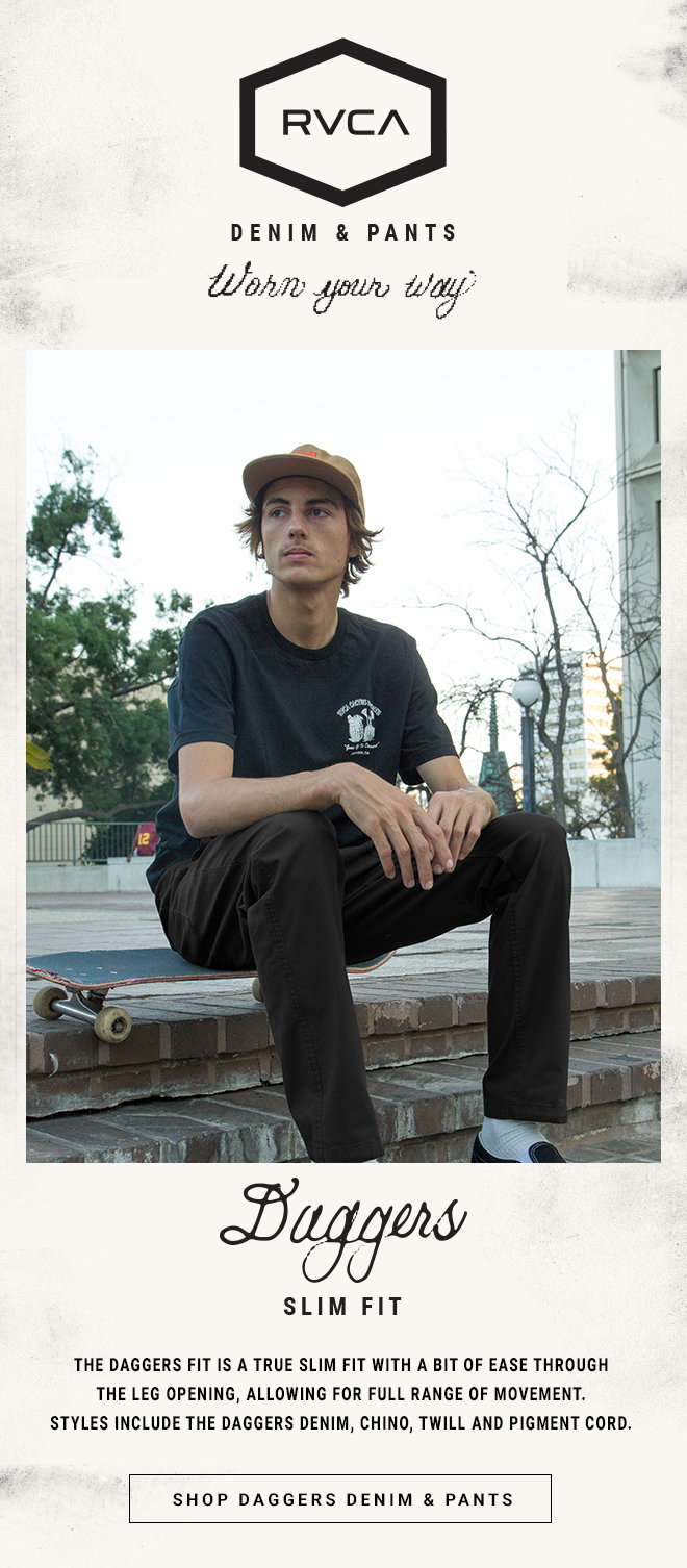 RVCA: New Daggers Denim \u0026 Pants | Worn 