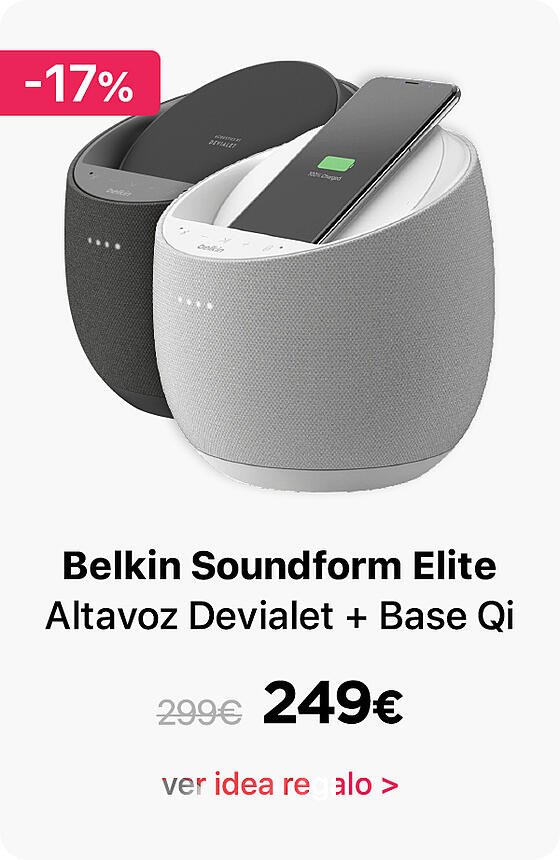 belkin soundform elite altavoz bluetooth carga qi