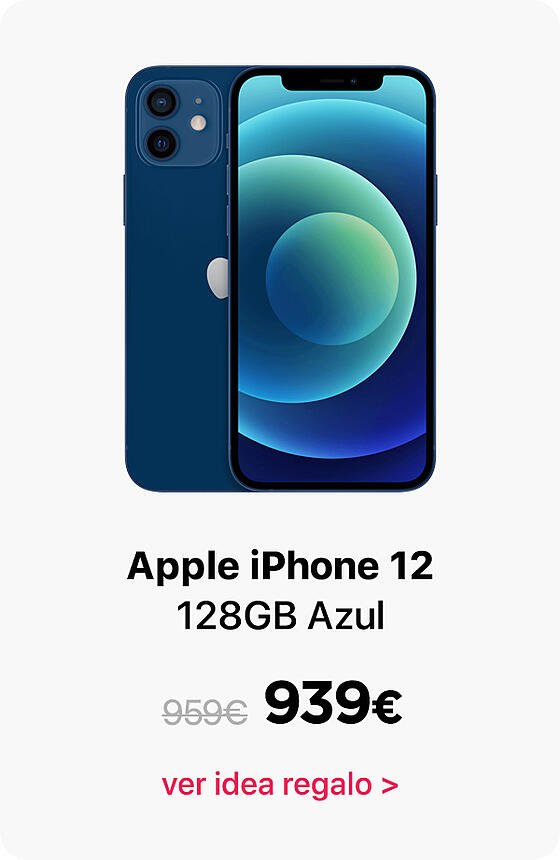 iphone 12 azul 128GB