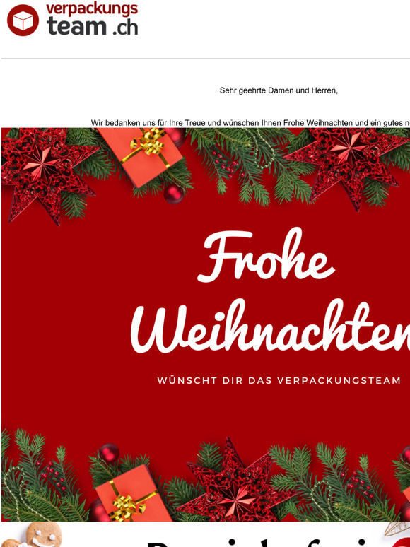Frohe Weihnachten