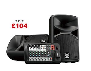 Yamaha STAGEPAS 400BT All-In-One Portable PA System