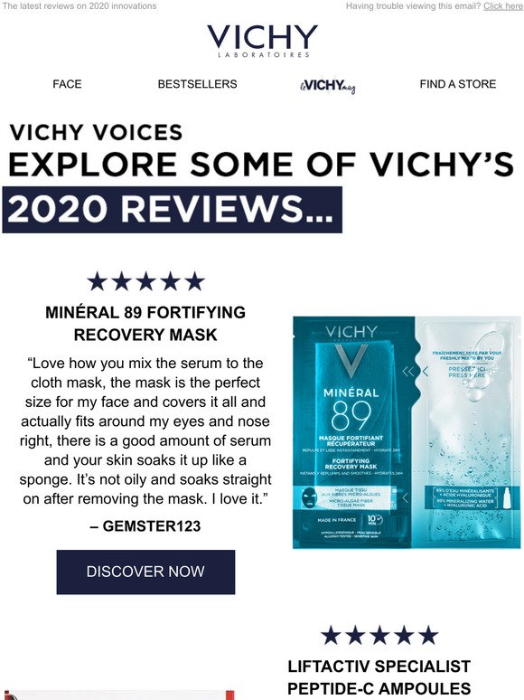 Vichy Voices | 2020 Innovations