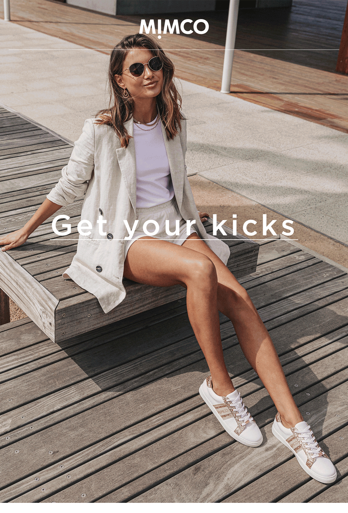 mimco glitter sneakers