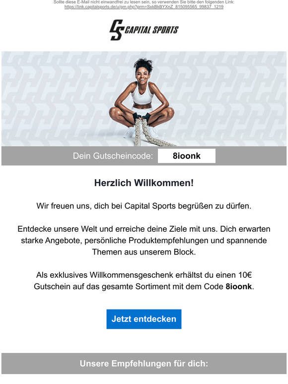 Dein 10€ Willkommensgutschein 💌