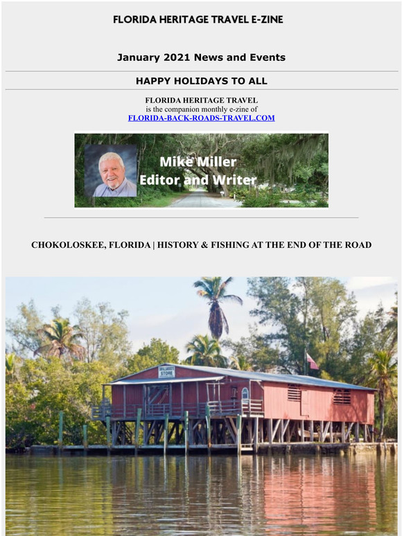 Florida Heritage Travel, January 2021 - Chokoloskee