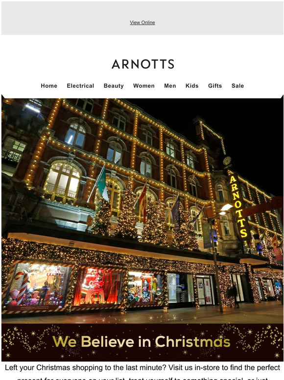 Arnotts Experience Christmas instore at Arnotts Milled