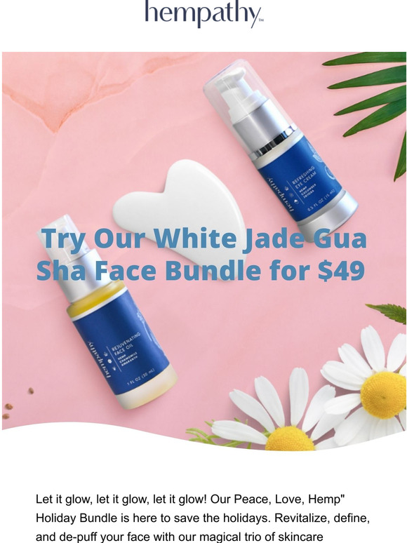 Get Your White Jade Gua Sha Face Bundle