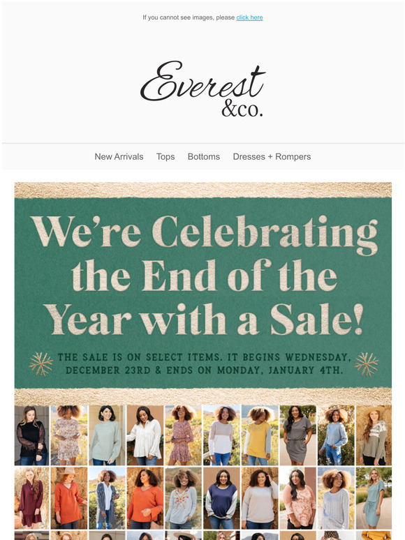 END OF YEAR SALE! 50% OFF!