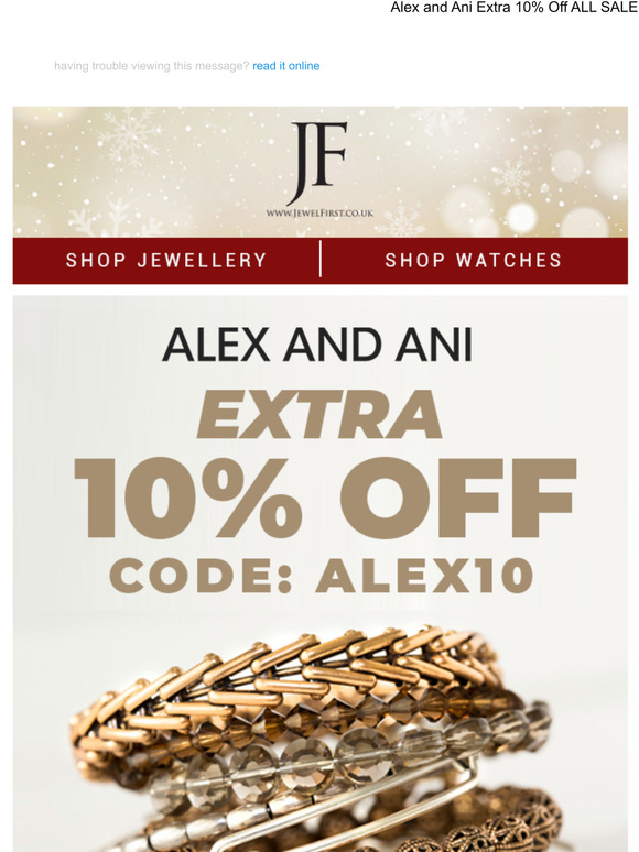 Alex and Ani Extra 10% Off ALL SALE