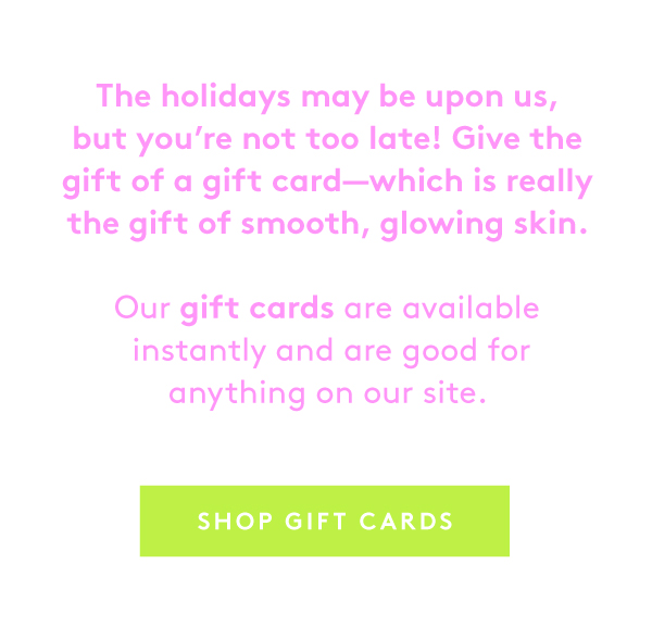 Drunk Elephant Skincare: Last-minute gift cards | Milled