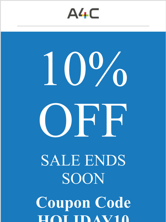 10% OFF SITE WIDE COUPON CODE HOLIDAY10