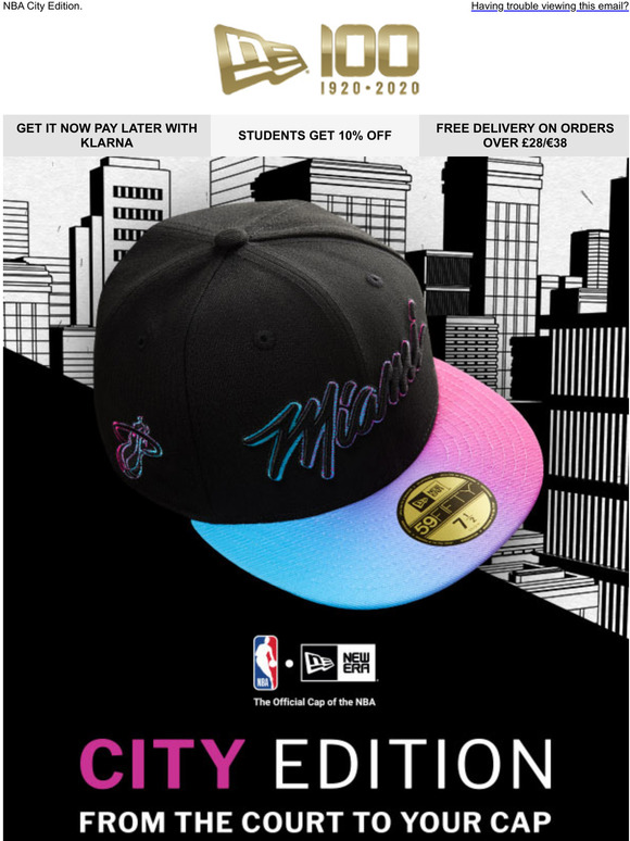 city edition nba hats